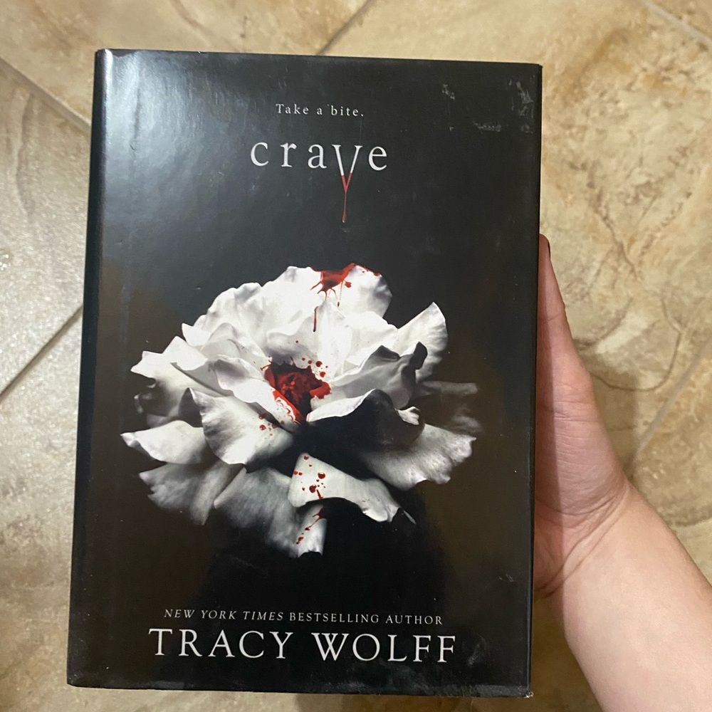 Crave by Tracy Wolff Hardcover Book